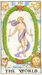 World Tarot Card